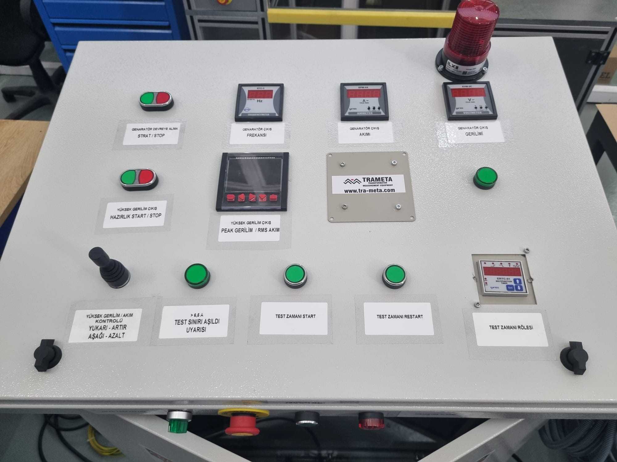 Spirlerarası İzolasyon Test Cihazı (Interturn)